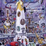 Puzzle Heye Démarrage de fusée 1000 pièces