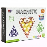 Jeu de construction magnétique – 99 pièces