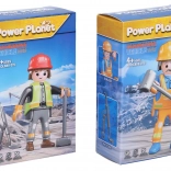 Figurine ouvrier construction 7 cm