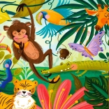 ENJOY Puzzle Dans la jungle 1000 pièces