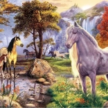 Puzzle ART PUZZLE Cheval caché 1000 pièces