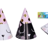 Chapeaux de fête Chat 15 cm