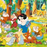 Puzzle Disney : Blanche-Neige et les Sept Nains, 600 pièces