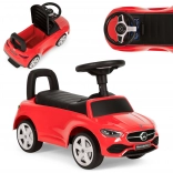 Voiture porteur Mercedes C CLASS volant interactif son rouge