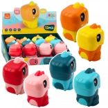 Dinosaure à roulettes avec propulsion pour enfants