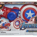 Bouclier et gants Captain America Avengers