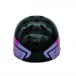 Casque Dazzler noir avec éléments bleu‑violet – taille S