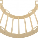 Échelle en bois et balançoire avec coussin 2-en-1 CHIPOLINO