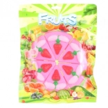 Gâteau en plastique avec couteau