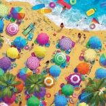 Puzzle Amusement à la plage EUROGRAPHICS 1000 pièces