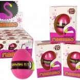 Œuf flamant rose qui grandit 6 cm rose