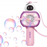 Woopie machine à bulles spatiale rose