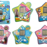 Jeu électronique de poche Tetris en forme d’étoile – bleu