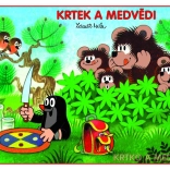 Livre de coloriage A5 Taupe et ours