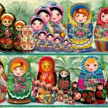 Puzzle Matriochkas 6000 pièces