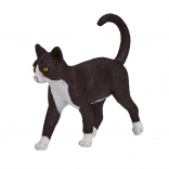 Figurine Mojo chat noir et blanc