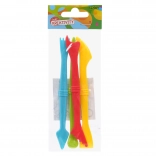 Kit d’outils de modelage pour pâte à modeler, 4 pcs