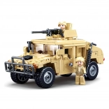 boîte de construction Sluban Army Hummer 4x4 de combat