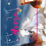 Boîte pour cahiers A5 avec motif de cheval