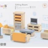 Meubles en bois pour maison de poupée PolarB de Viga