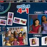 EDUCA Coffret de jeux Souhaits 4-en-1