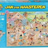 Puzzle JUMBO Jan van Haasteren Junior : école d’équitation, 360 pièces