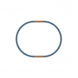 Ensemble de rails Piko A – ovale de base H0