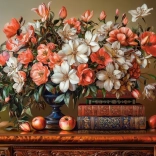 Puzzle Soirée florale 1000 pièces CASTORLAND