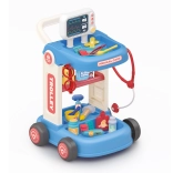 Chariot médical avec accessoires