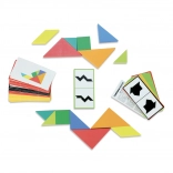 Vilac duel de tangrams – jeu logique pour enfants et adultes