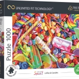 Puzzle TREFL UFT Color Splash : sucettes et confiseries 1000 pièces