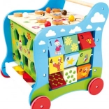 Small Foot trotteur et cube d’activités Sandmann