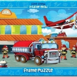 ART PUZZLE Puzzle Équipe de pompiers 48 pièces