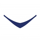 foulard bleu foncé pour peluches