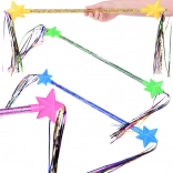 Baguette magique avec baton de gymnastique et rubans