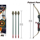 Set de tir à l’arc pour enfants avec flèches à ventouse