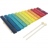 Xylophone en bois Rainbow VILAC