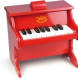 Vilac piano pour enfants rouge en bois