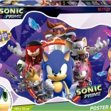 Poster puzzle Sonic Prime 250 pièces