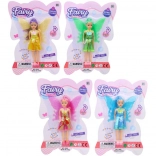 Poupée Fée 15,5 cm en 4 couleurs