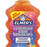 Colle pailletée Elmer's orange