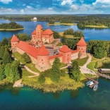 Puzzle TREFL Château de Trakai 1000 pièces