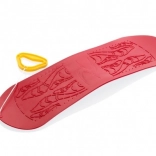 Snowboard en plastique pour enfants 70 cm rouge