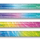 Règle Maped Twist'n Flex arc-en-ciel 30 cm