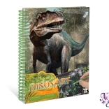 Carnet à gratter DinosArt