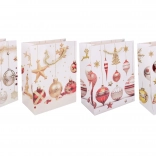 Sac-cadeau M 26 × 32 × 10 cm Noël