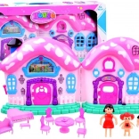 Maison magique pliable avec meubles