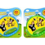 Tambourin pour enfants TAUPE 18 cm