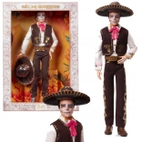 Poupée de collection Barbie Ken Dia de Muertos