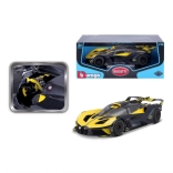 Modèle automobile en métal BBURAGO 1:18 BUGATTI BOLIDE jaune et noir